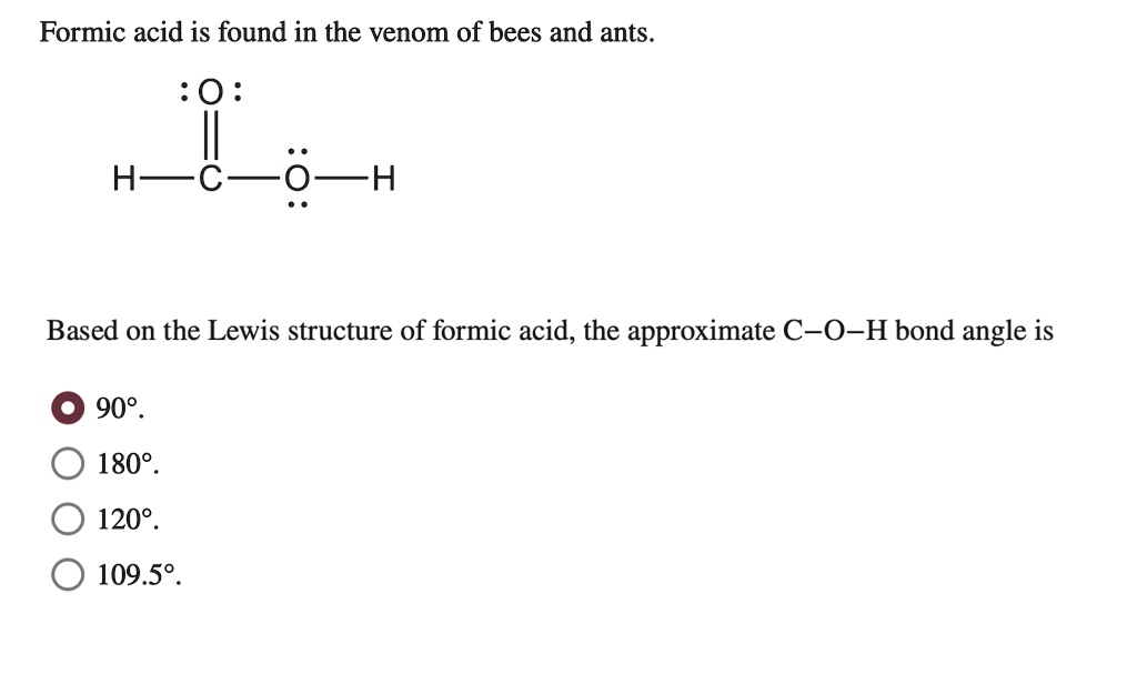 Ch2o2 Angles Lewis Dot Structure Of Ch2o2