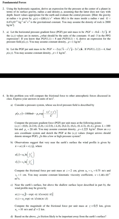 solved-fundamental-forces-2-using-the-hydrostatic-equation-derive-an