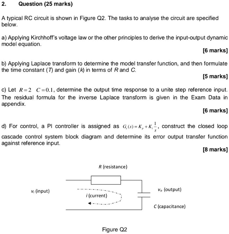 VIDEO solution: Please solve step by step. Question (25 marks) A ...