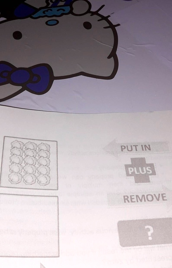 PUT IN
PLUS
REMOVE
?