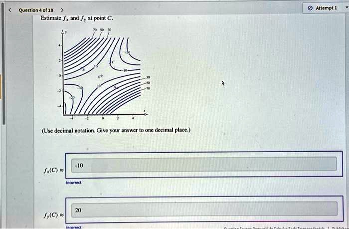 [GET ANSWER] Estimate fx and fy at point C. (Use decimal notation. Give ...