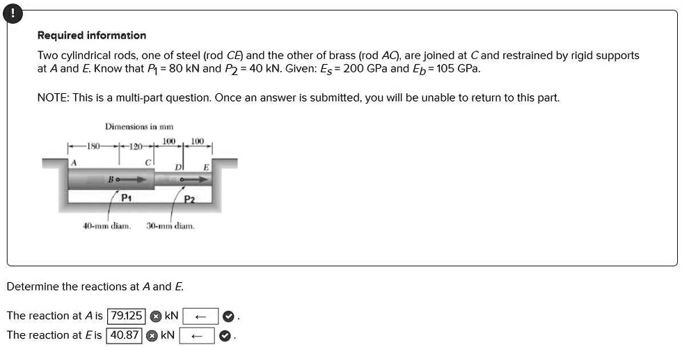 solved-two-cylindrical-rods-one-of-steel-rod-ce-and-the-other-of