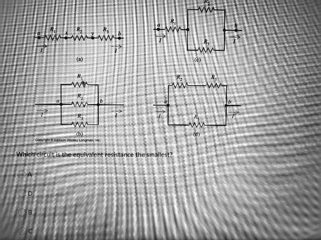 SOLVED Copyright Â© Addison Wesley Longman, Inc. Which circuit has the