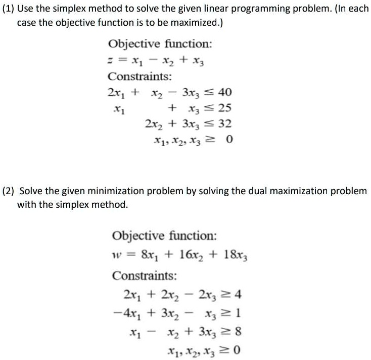 difference between maximization and minimization in linear programming