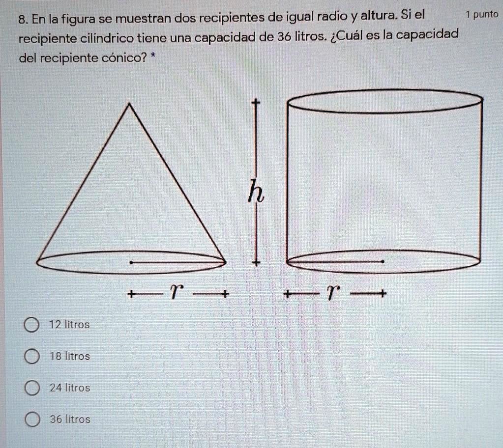 ¡Resuelto! El Misterio De Los Centímetros Cúbicos En Un Litro De Agua. - sx9e7iy