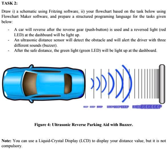 SOLVED: TASK 2: Draw a schematic using Fritzing software and your ...
