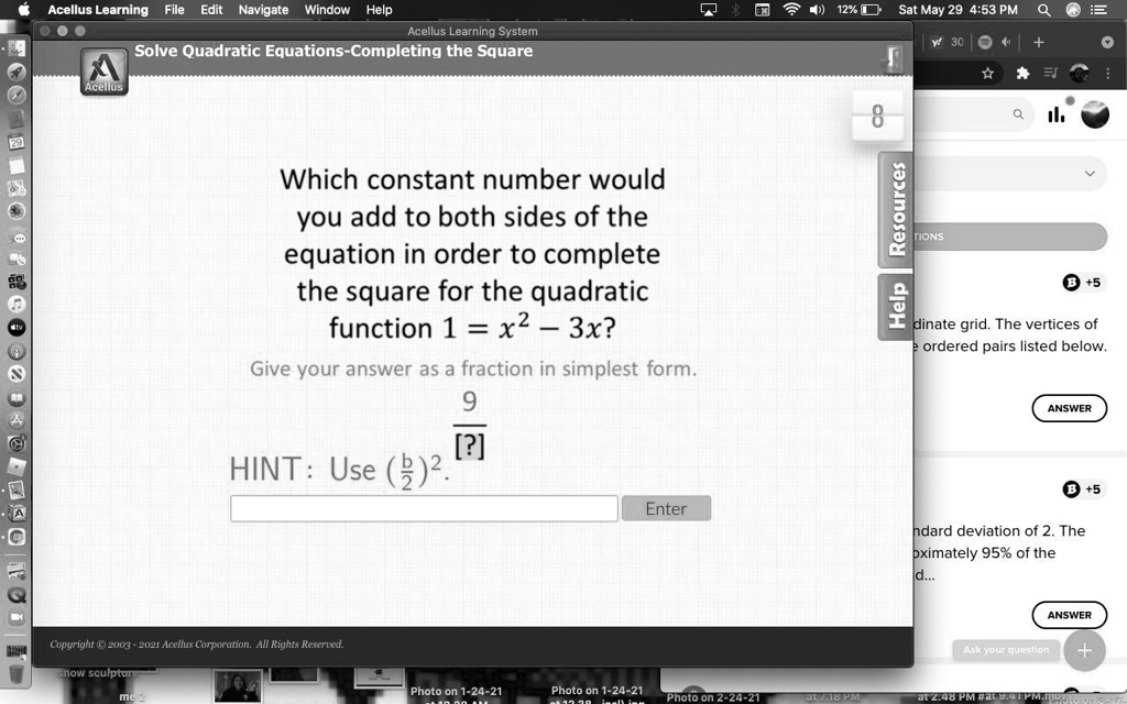SOLVED Please help. Acellus Learning File Edit Navigate Window Help