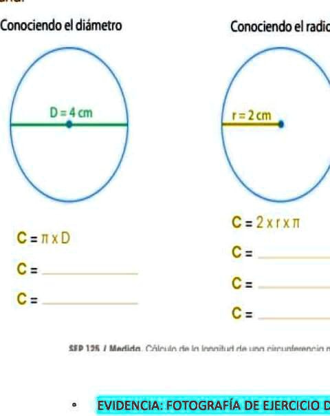 SOLVED: Calcula la longitud de las siguientes sircunferencias ...