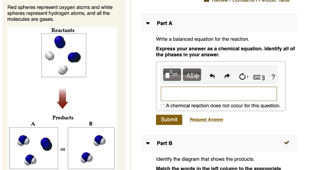 SOLVED Red spheres represent oxygen atoms and white spheres represent