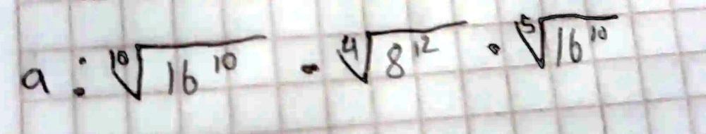 a ·√(16^10) ·√(8^12) ·√(16^10)