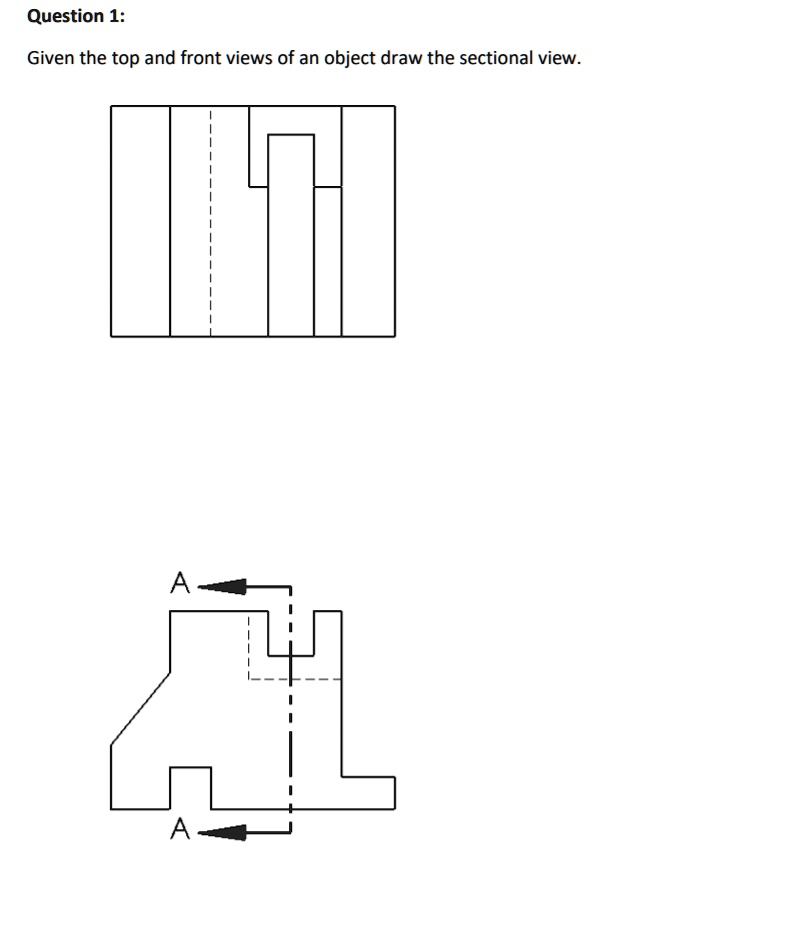 take the time to draw a detailed sectional view. draw neatly please no ...