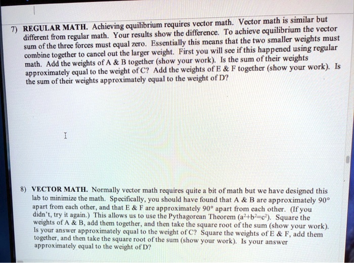 vector math vector math is similar but regular math achieving ...
