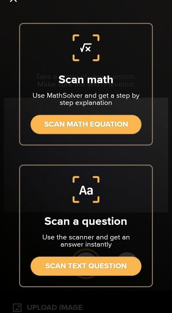 Math deals solver scanner