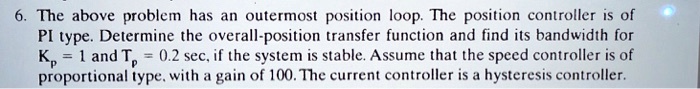 SOLVED: 6. The above problem has an outermost position loop. The ...