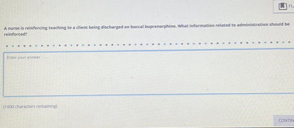 A nurse is reinforcing teaching to a client being discharged on buccal buprenorphine. What information related to administration should be reinforced?