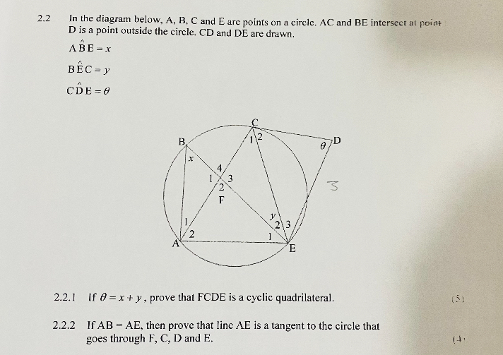 22 in the diagram below mathrma mathrmb mathrmc and mathrme are points ...