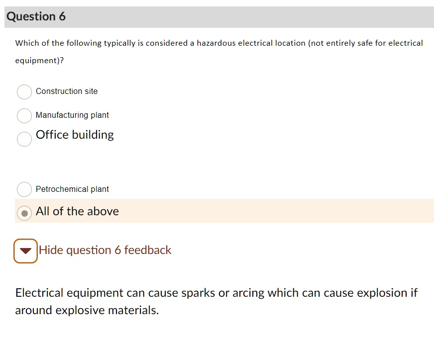 SOLVED Which of the following typically is considered a hazardous