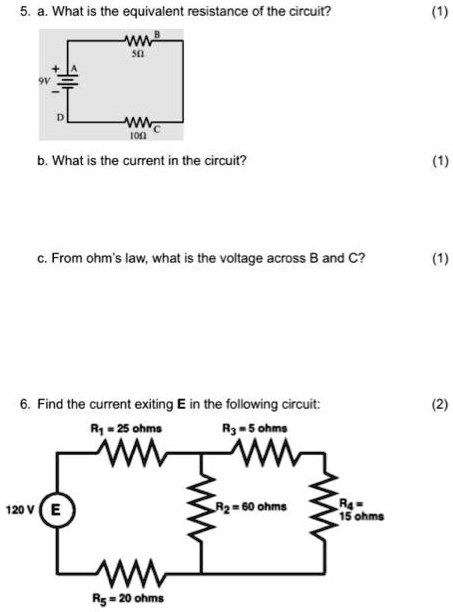 Solved: What Is The Equivalent Resistance Of The Circuit? What Is The 