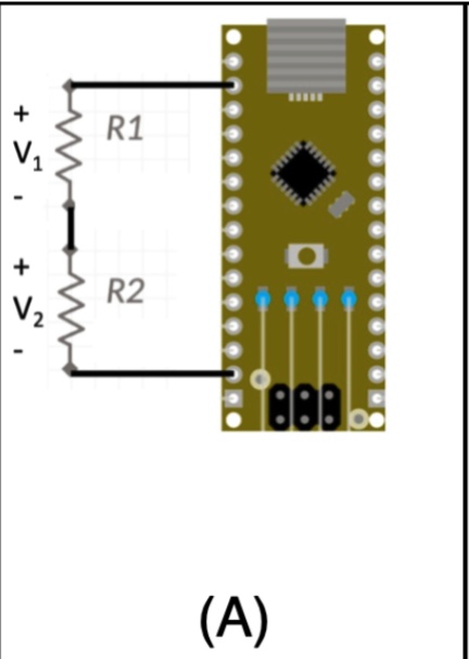 SOLVED: Consider the voltage divider shown in Figure 06-0(A). Design ...