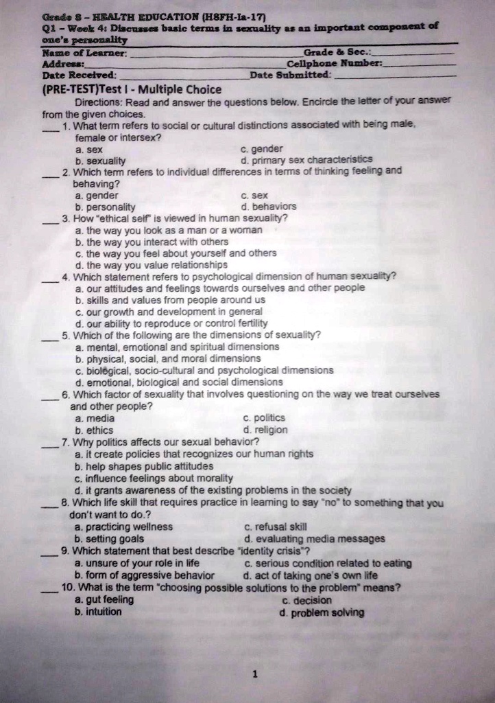 SOLVED Please answer po nang maayos bukas na pasahan namin