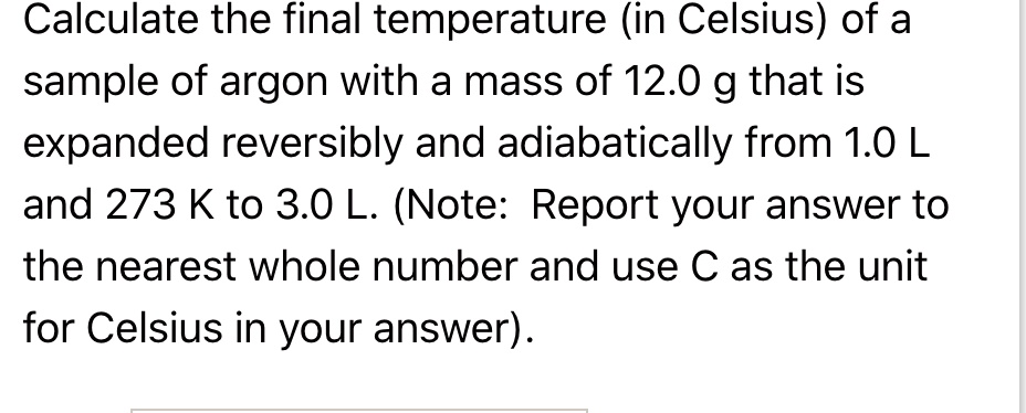 solved-calculate-the-final-temperature-in-celsius-of-a-sample-of