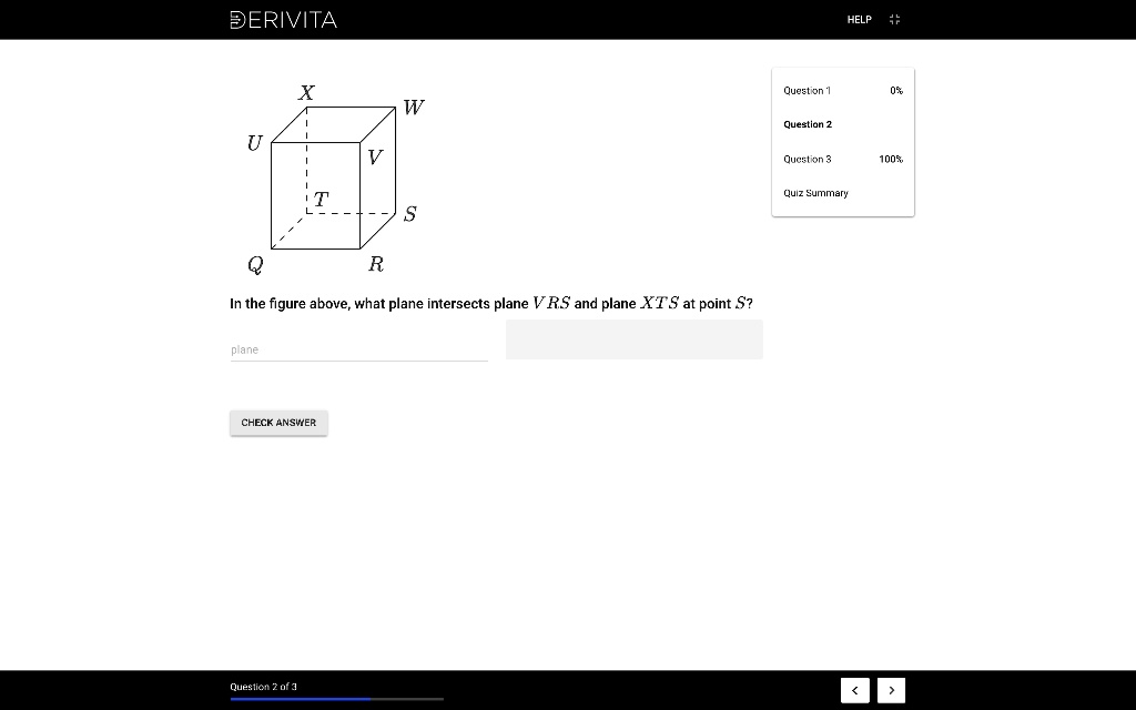 derivita help uueeton queslion 2 cun fs quiz umman in the figure above what plane intersects plane v rs and plane xt s at point s p ane check ansver meslicula 60301
