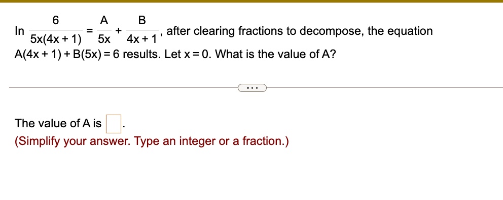 5 x 1 )= 4 x 1 )  x