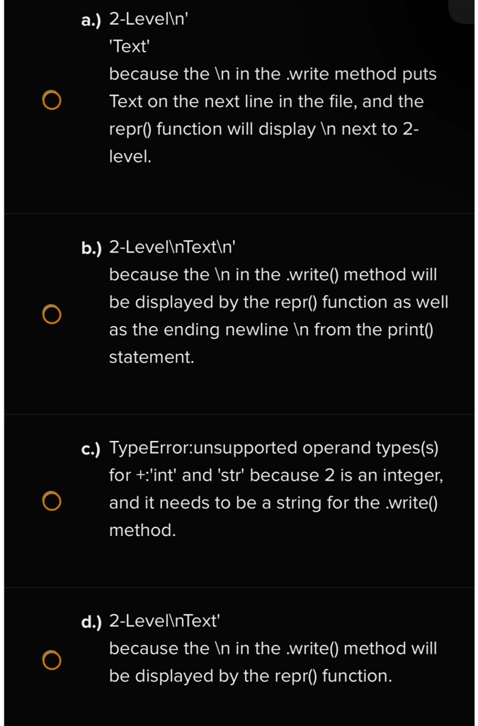 SOLVED: The text provided is not formatted correctly and contains ...