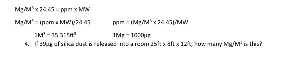 Mg M X 24 45 Ppm X MW Mg M3 ppm X MW 24 45 Ppm SolvedLib mg-m-x-24-45-ppm-x-mw-mg-m3-ppm-x-mw-24-45-ppm-solvedlib