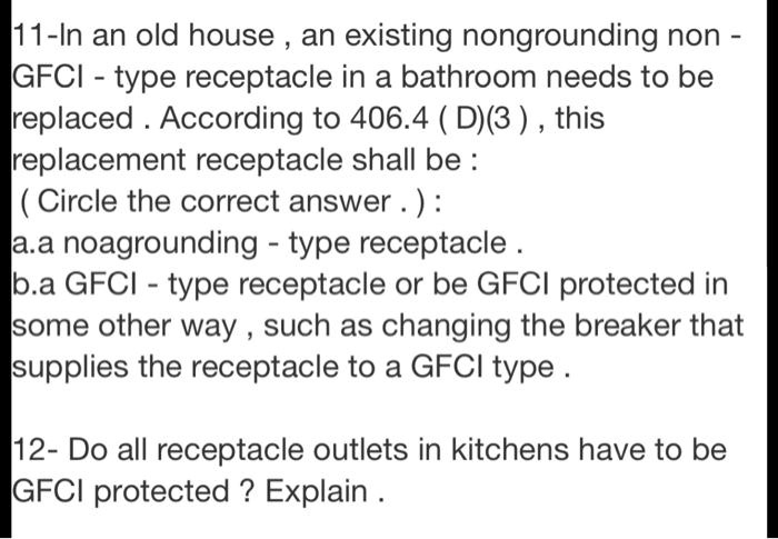 406.4(D)(2) Non-Grounding-Type Receptacles.