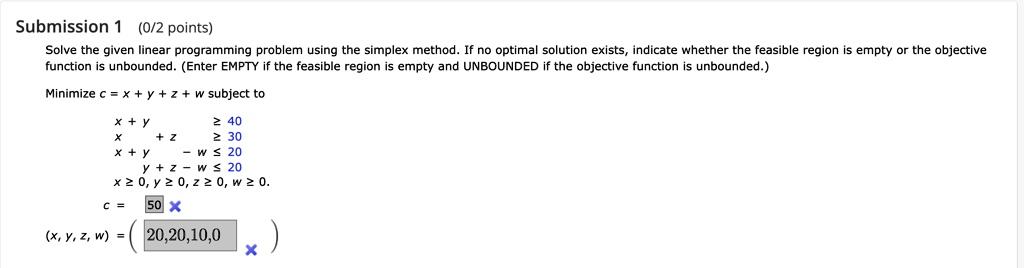 SOLVED: Refer to the question and give me the answer Submission1(0 ...