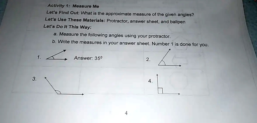 SOLVED: Activity 1: Measure Me Let's Find Out: What is the approximate ...