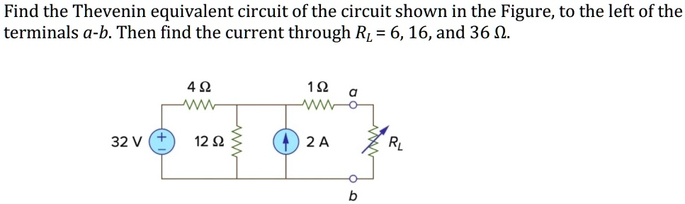 find the thevenin equivalent circuit of the circuit shown in the figure ...