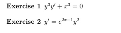 exercise 1 yy 2 0 exercise 2 y 2r 1y 22808