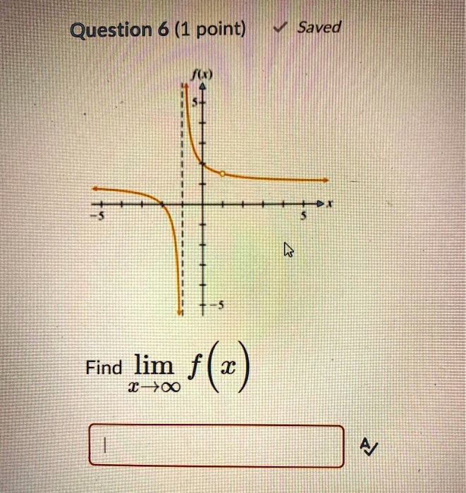 question 6 1 point saved find lim f2 170 91365