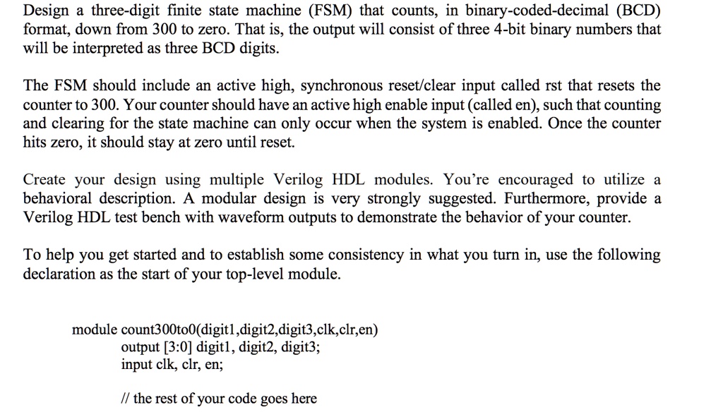 Finite Decimal Digits