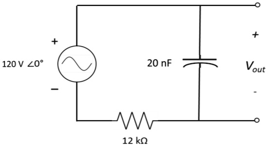 120 V ?0°
20 nF
Vout
12 k?