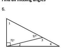 Find all missing angles
6.