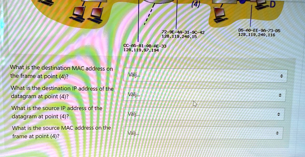 SOLVED: 6.4-9 Network- and Link-layer addressing: an end-to-end ...