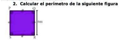 SOLVED: 2.Calcular el perimetro de la siguiente figura: Calcular el ...