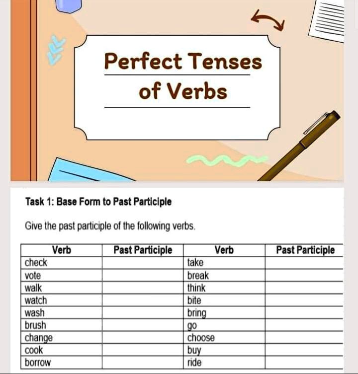 Base Form of a Verb