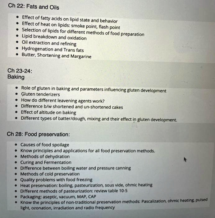 SOLVED Ch 22 Fats and Oils Effect of fatty acids on lipid state and
