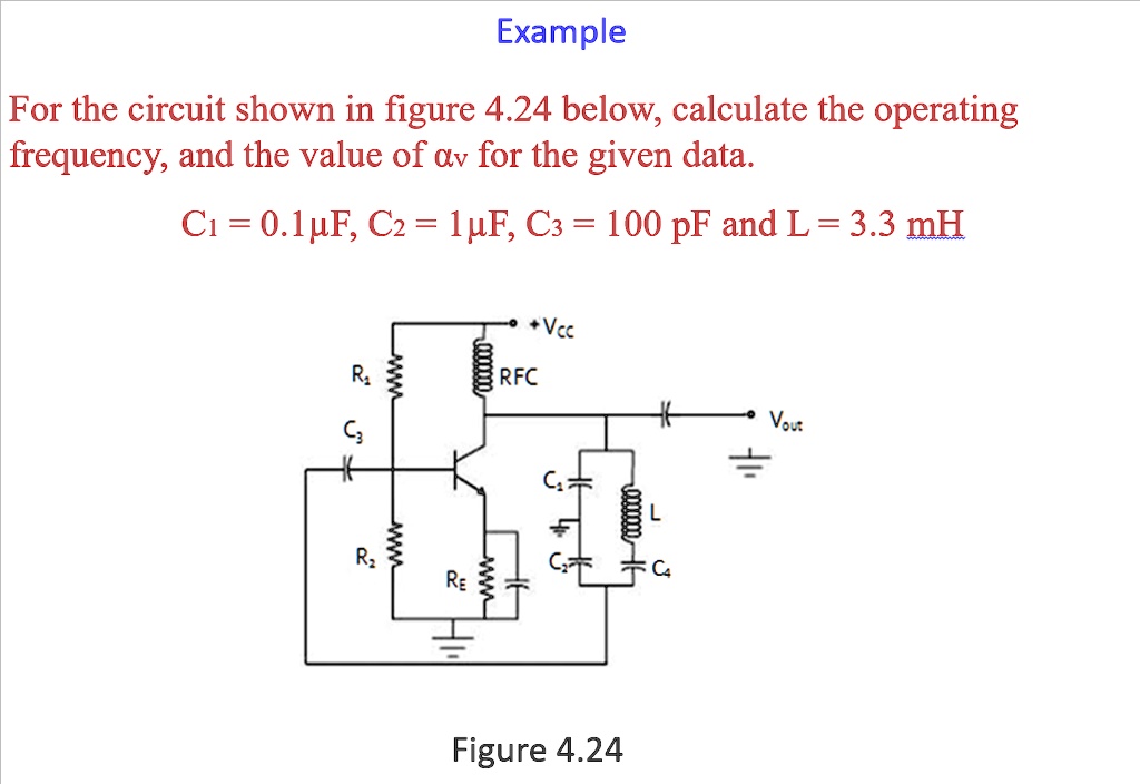 SOLVED: For the circuit shown in Figure 4.24 below, calculate the ...