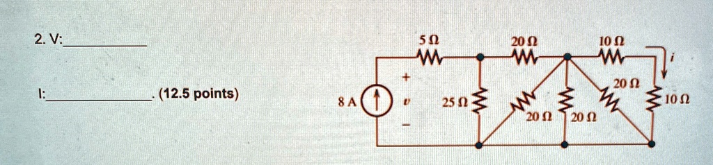 2 v i 125 points 8 a 5 20 10 25 20 20 10 82152