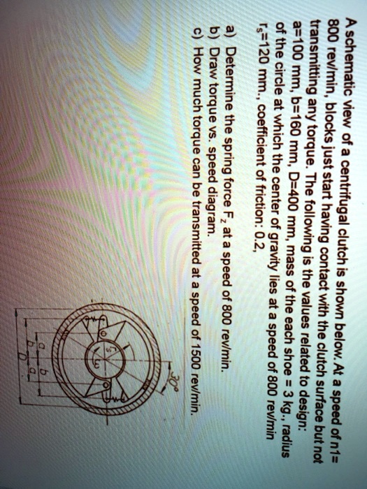 SOLVED c) How much torque can be transmitted at a speed of 1500 rev