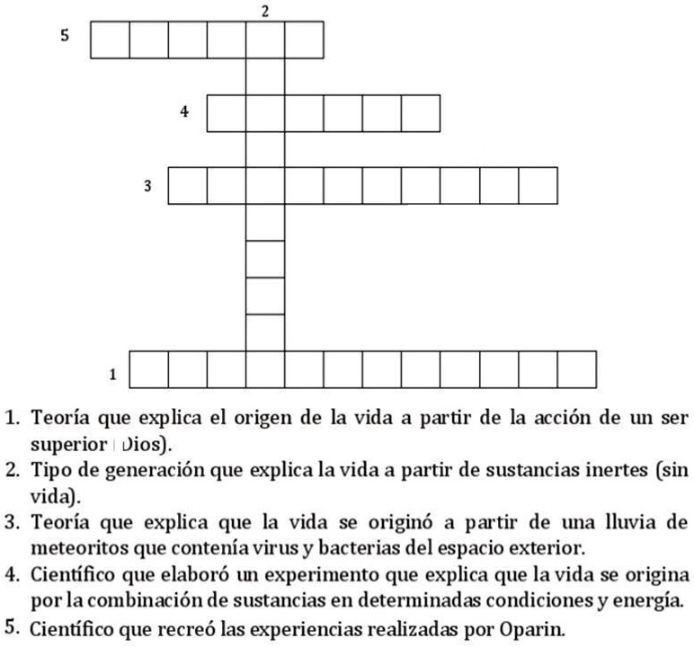 SOLVED: chicos necesito la respuesta 1 porfa 1 Teoría que explica el ...