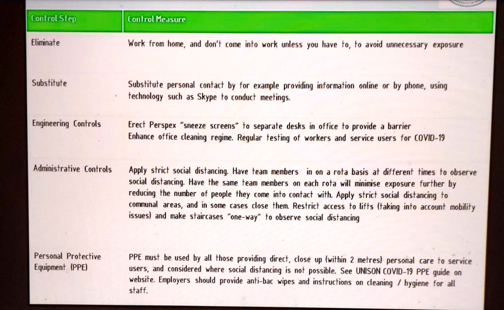 SOLVED: Create two examples of a hierarchy of hazards control in ... image.