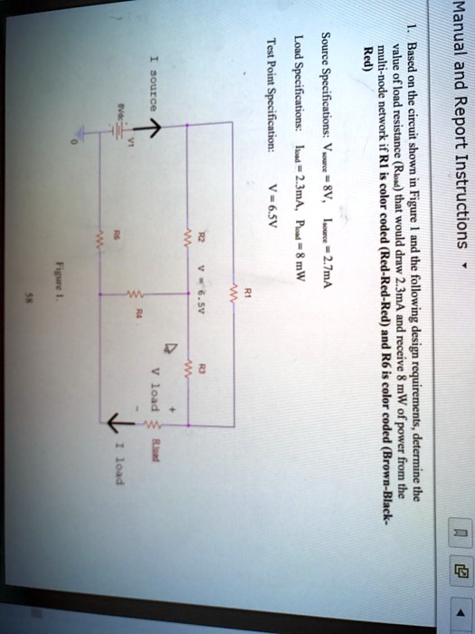 1. Based on the circuit shown in Figure 1 and the following design ...