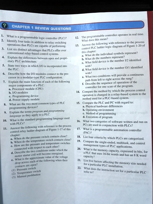 SOLVED CHAPTER 1 REVIEW QUESTIONS 1. Identify four tasks in addition