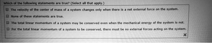 Which Statement About Enterprise Systems Is Correct SOLVED: WWhich the following statements true? Select all that apply